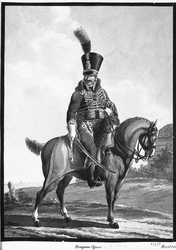 Austro-Hungarian Army. 	Officer, Austrian Hussars