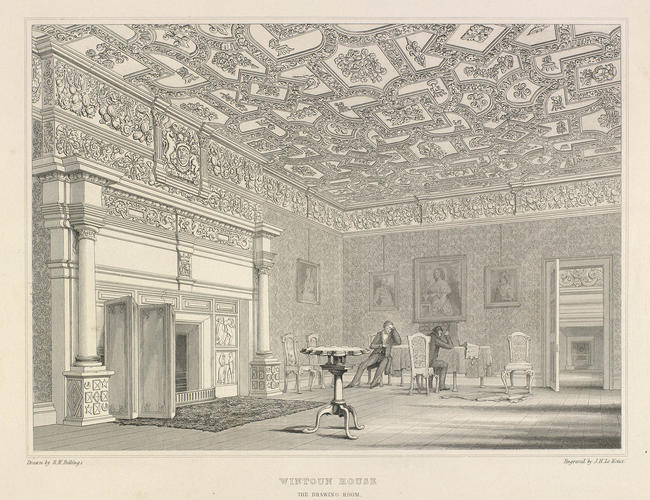 Wintoun House: the drawing room Wintoun House: the drawing room