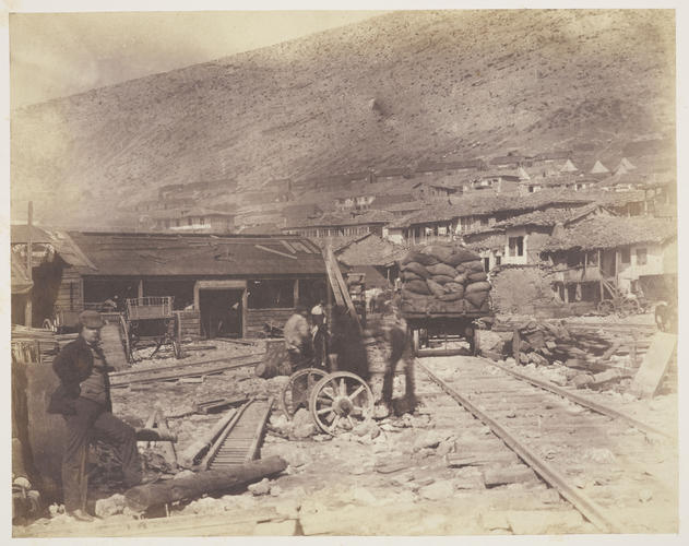 Railway yard at Balaklava