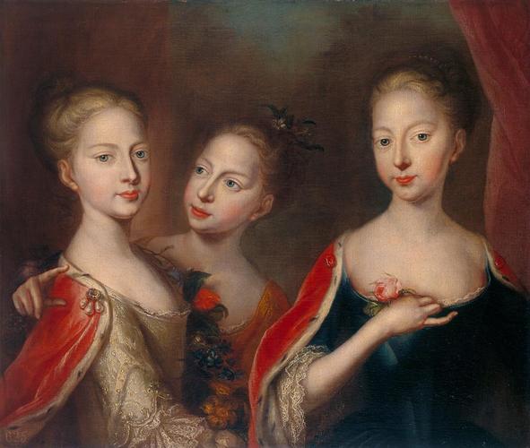 Princesses Anne, Amelia and Caroline