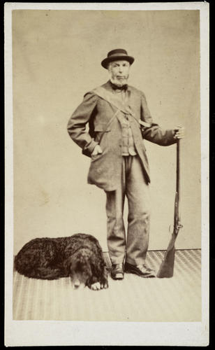 Gregor McGregor, Game Keeper at Dunkeld and the retriever, Neps Gregor McGregor, Game Keeper at Dunkeld and the retriever, Neps