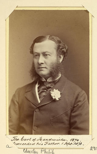 The Earl of Hardwicke. 1874. [Royal Household Portraits. Volume 55. ]