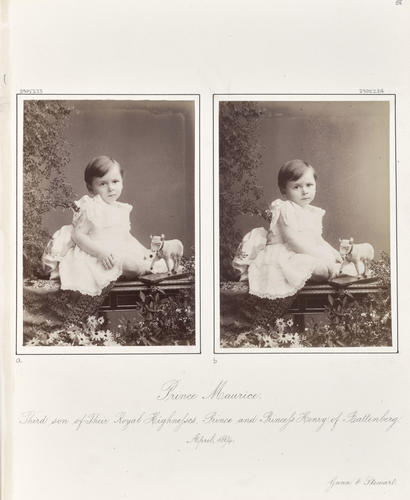 Prince Maurice of Battenberg, 1894 [in Portraits of Royal Children Vol. 41 1893-1894]