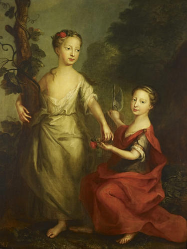 Princesses Anne (1709-1759) and Amelia (1711-1786)