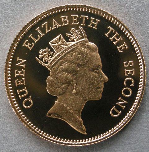 Hong Kong. Proof Gold $1, 000, 1986, commemorating the Royal Visit