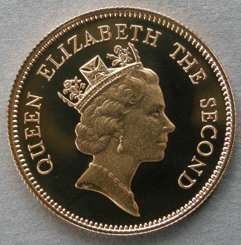Hong Kong. Proof Gold $1, 000, 1986, commemorating the Royal Visit Hong Kong. Proof Gold $1, 000, 1986, commemorating the Royal Visit