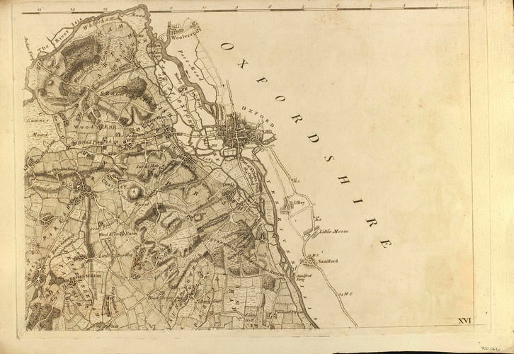 Rocque's Map of Berkshire Rocque's Map of Berkshire