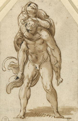 Aeneas and Anchises (?) Aeneas and Anchises (?)
