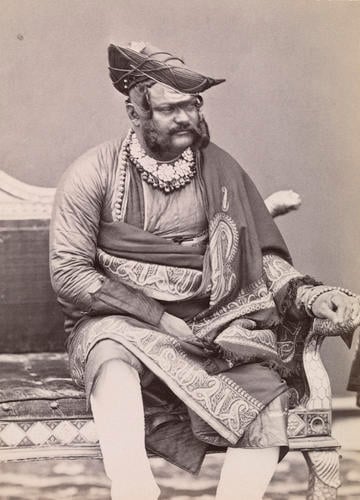 Jayajirao Scindia, The Late Maharajah of Gwalior (1835-1886)