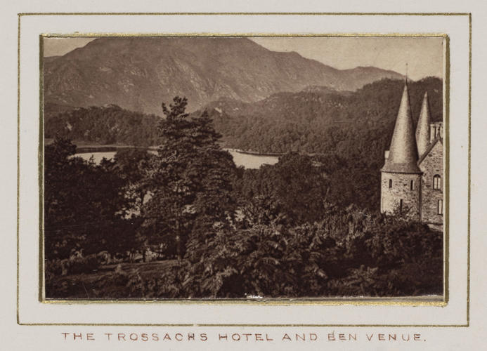 The Trossachs Hotel and Ben Venue