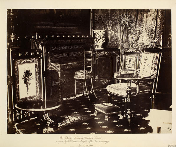 The Sitting Room at Windsor Castle, occupied by the Princess Royal after her marriage The Sitting Room at Windsor Castle, occupied by the Princess Royal after her marriage
