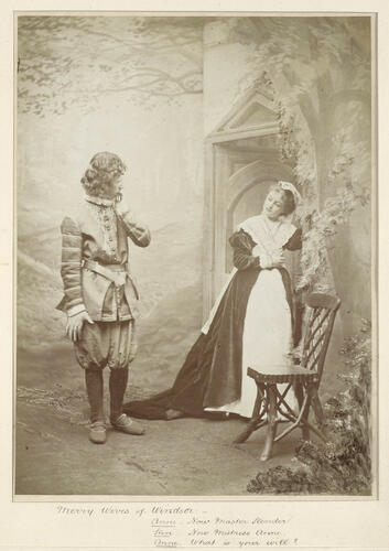 Shakespearean Tableaux: The Merry Wives of Windsor 