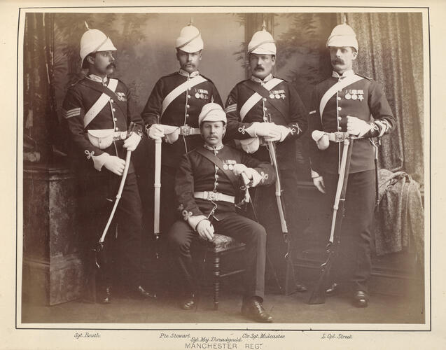 Soldiers of the Manchester Regiment who served in the Anglo-Egyptian War