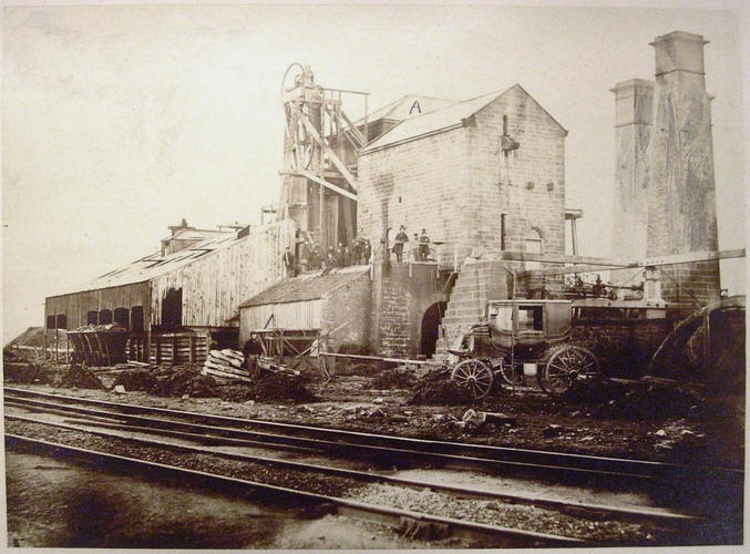 Hartley Colliery after the Accident, 30 January 1862