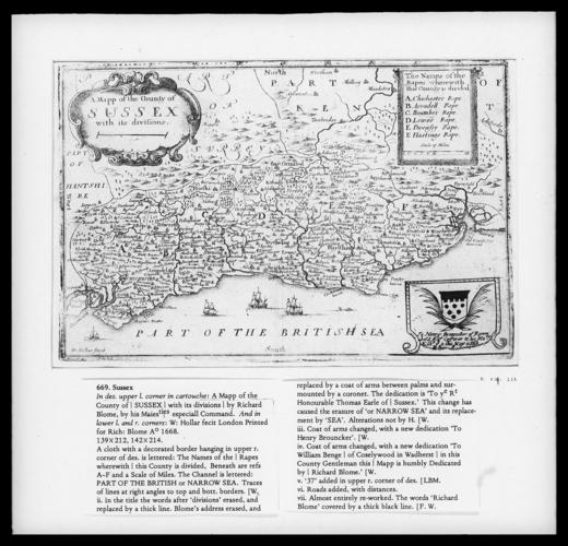 Map of Sussex Map of Sussex
