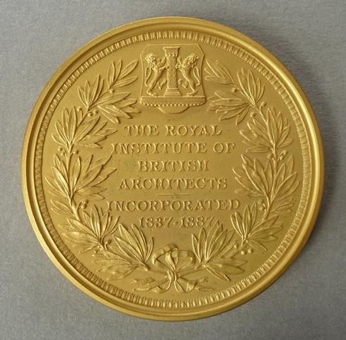 Specimen Royal Gold Medal of the Royal Institute of British Architects Specimen Royal Gold Medal of the Royal Institute of British Architects