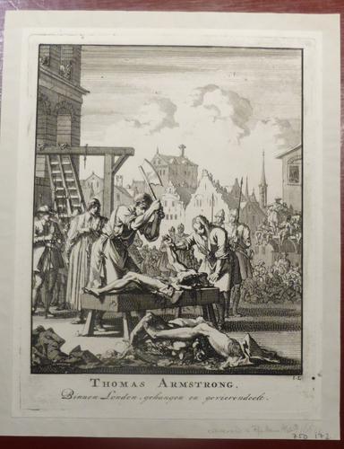 Execution of Thomas Armstrong, 1684 Execution of Thomas Armstrong, 1684