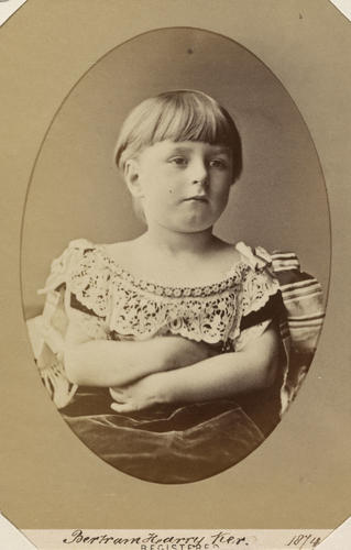 Bertram Harry Ker. [Photographs, English Portraits. Volume 70. ]