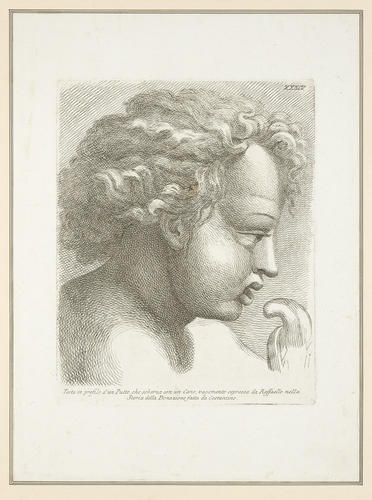 Head of a child [from 'The Donation of Constantine']