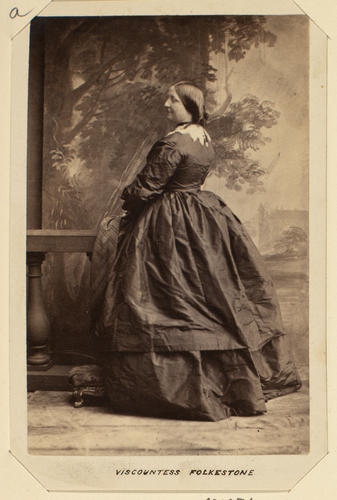 Mary Pleydell-Bouverie, Countess of Radnor (1820-79) when Viscountess Folkestone Mary Pleydell-Bouverie, Countess of Radnor (1820-79) when Viscountess Folkestone
