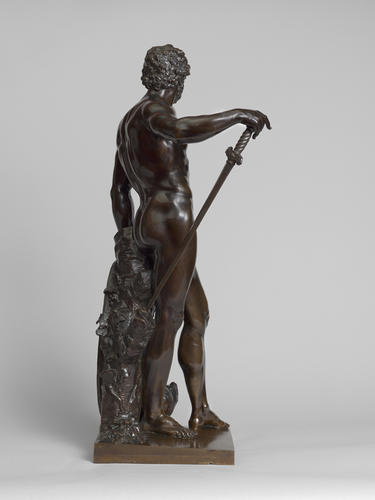 Hadrian, the Roman Emperor, in the form of Mars