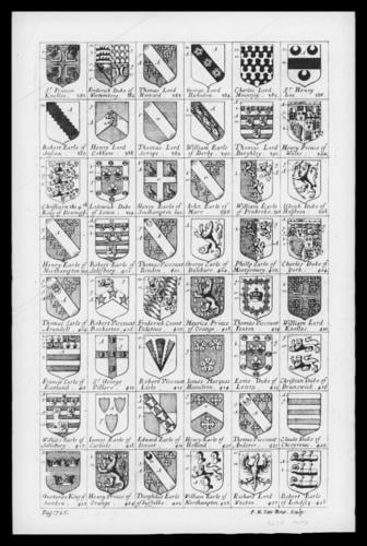 Arms of Knights of the Garter Arms of Knights of the Garter