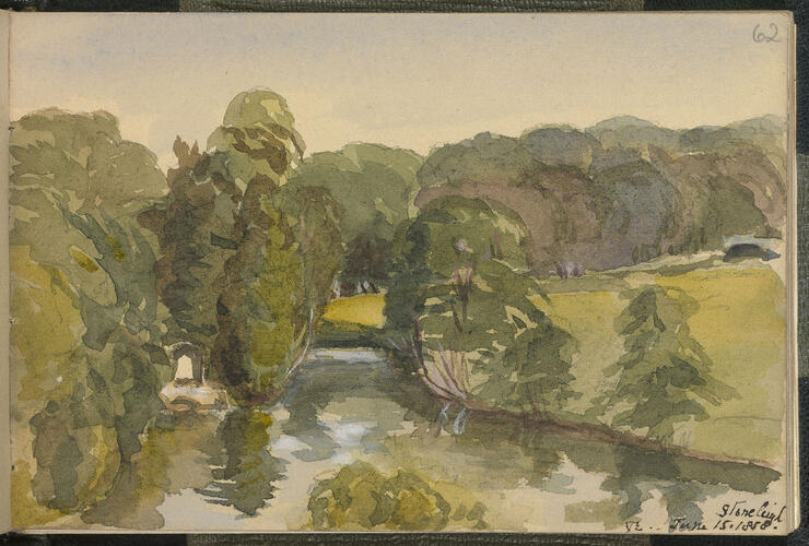 Master: SKETCHES FROM NATURE V. R. MDCCCLV TO MDCCCLVX
Item: Stoneleigh
