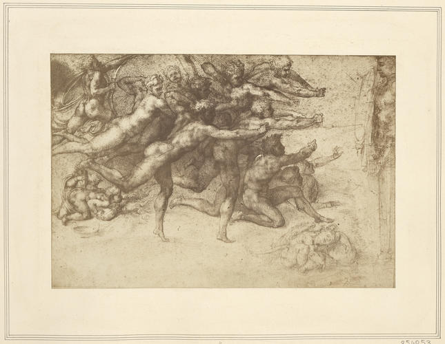 Archers shooting at a herm