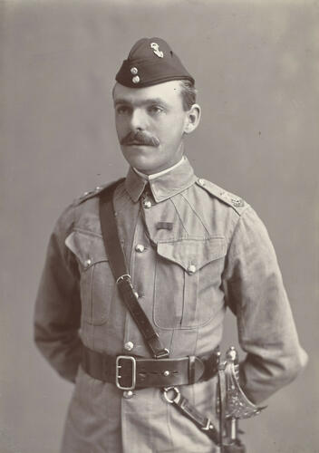 Lieutenant VFA Keith Falconer (Somersetshire Light Infantry) killed in Natal, 21st February 1900: Anglo-Boer War, 1900