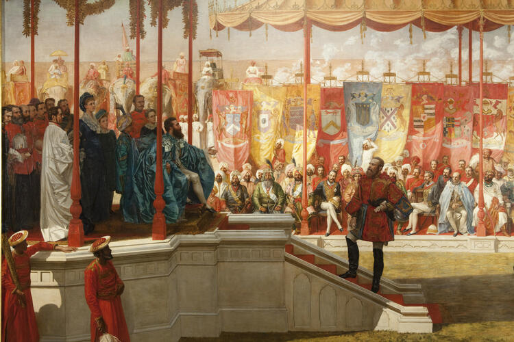 The Imperial Assemblage held at Delhi, 1 January 1877 The Imperial Assemblage held at Delhi, 1 January 1877