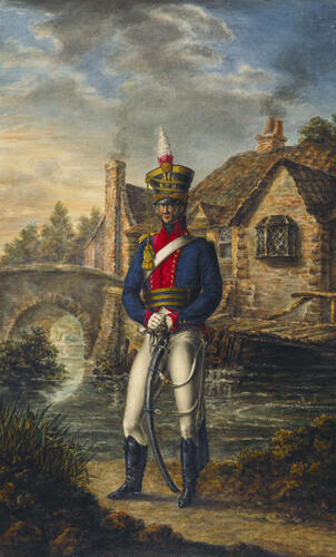Private, 9th Light Dragoons, 1813