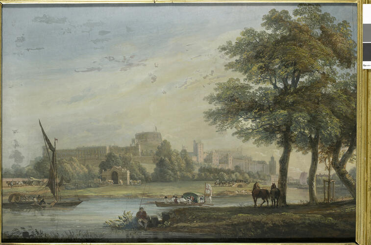 Windsor Castle from Eton Bank