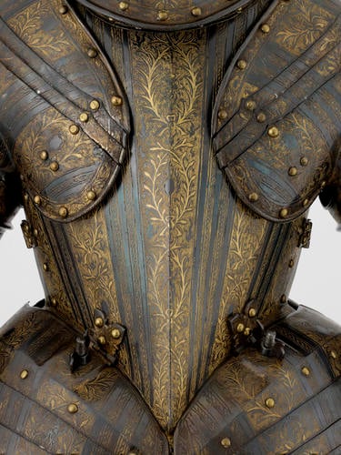 Cuirassier armour of Henry, future Prince of Wales Cuirassier armour of Henry, future Prince of Wales