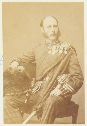 Colonel Sir John Mcleod, K. C. B. , 42nd Highlanders. [Portraits of officers, non-commissioned officers and privates engaged in Ashanti, 1873. Ashanti and Zululand portraits, 1873 and 1879]