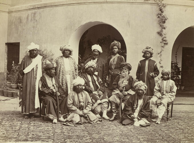 Pathan Chiefs and attendants Pathan Chiefs and attendants