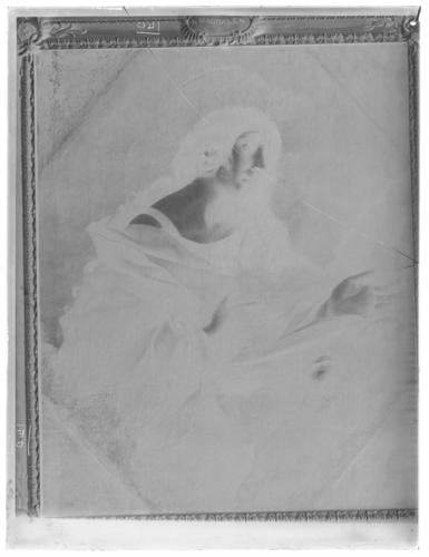 Glass Plate Negative of The Penitent Magdalen