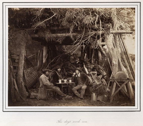 'The day's work over' 'The day's work over'