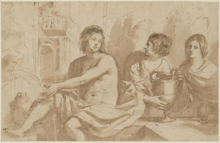 Bathsheba at the Bath with two attendants Bathsheba at the Bath with two attendants