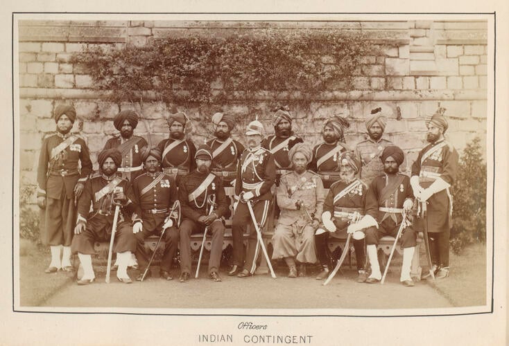 Officers from the Indian Contingent who served in the Anglo-Egyptian War Officers from the Indian Contingent who served in the Anglo-Egyptian War