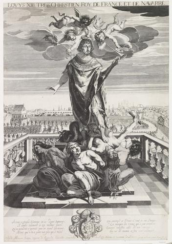 Louis XIII as the defender of France