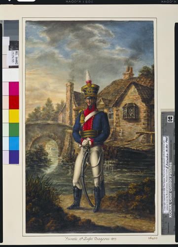 Private, 9th Light Dragoons, 1813