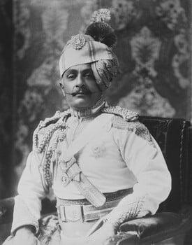 Maharaja Sir Pratab Singh of Idar (1845-1922)