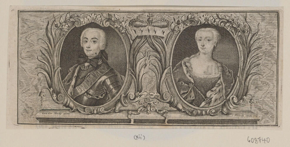 [Frederick Charles, Duke of Schleswig-Holstein-Sonderburg-Plön and his consort Christine Armgard von Reventlow]