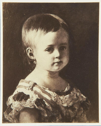 'Marie Isabelle, Princess of the Asturias at the age of 1 year'; Isabella, Princess of Asturias (1851–1931) 'Marie Isabelle, Princess of the Asturias at the age of 1 year'; Isabella, Princess of Asturias (1851–1931)