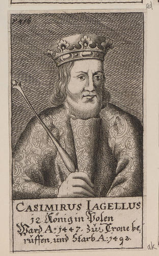 Master: [Counts and Kings of Poland]
Item: CASIMIRUS IAGELLUS