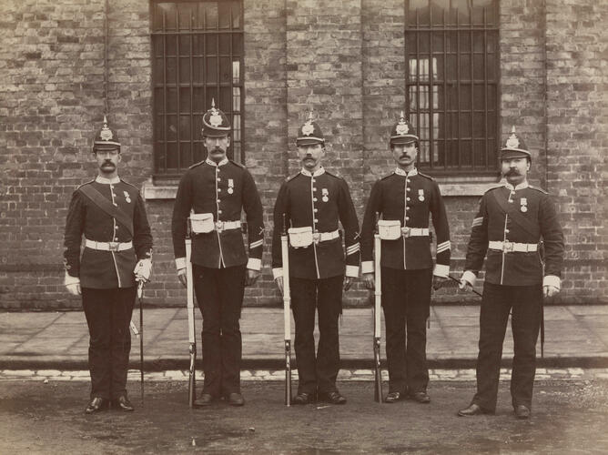 Soldiers from the York and Lancaster Regiment who served in the Anglo-Egyptian War
