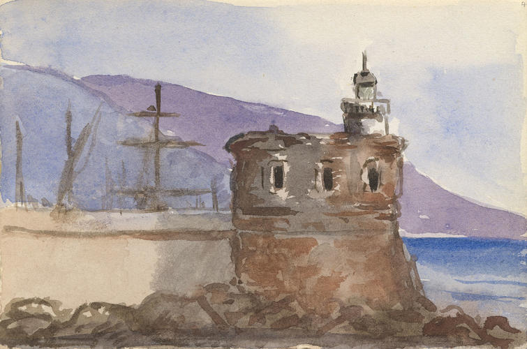 Master: Princess (Queen) Alexandra's Sketch Book
Item: A coastal fort