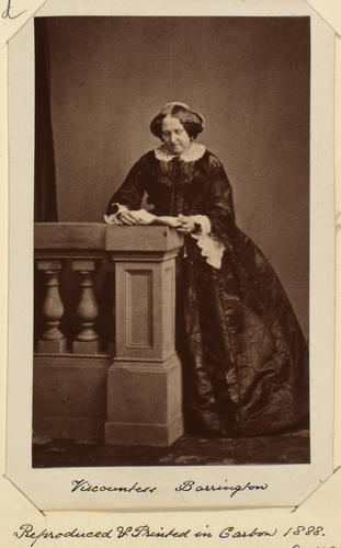 Jane Elizabeth Barrington, Viscountess Barrington (1804-83) Jane Elizabeth Barrington, Viscountess Barrington (1804-83)
