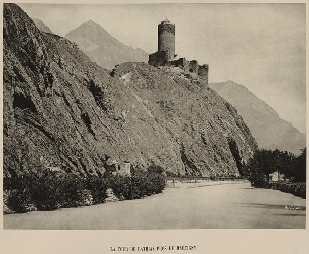 La tour de Bathiaz pres de Martigny