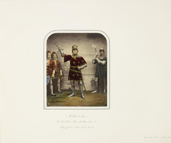 Mr Charles Kean (1811-68) as King Richard II
